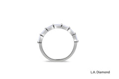 14K White Gold Dainty Diamond Ring